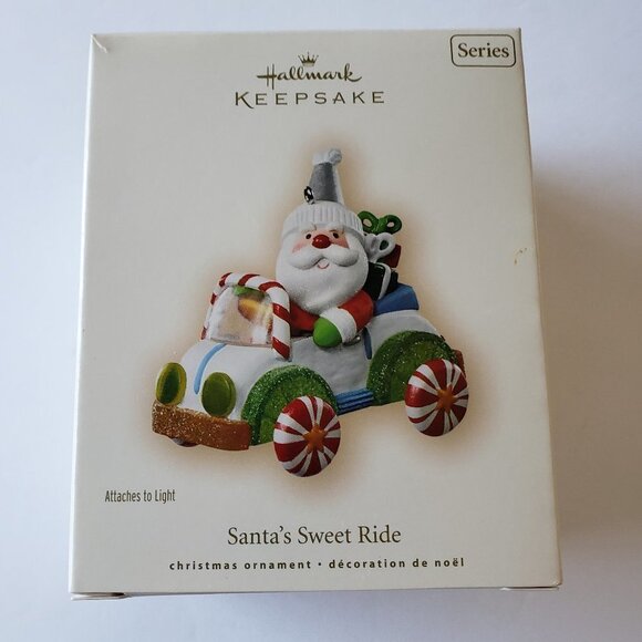 2007 Santas Sweet Ride #1 - Hallmark Keepsake Ornament - Picture 1 of 1